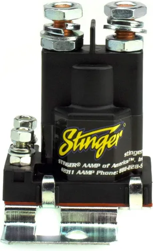 Miniatura 4 de Stinger Aislador y relé de batería SGP38 80-AMP, NEGRO