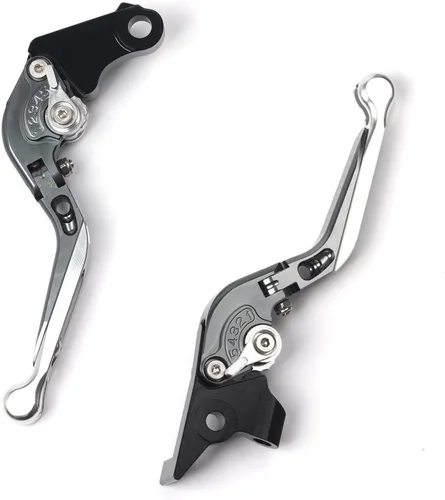 Miniatura 13 de DOUKI Para Yamaha MT-07 MT 07 MT07 FZ-07 FZ07 2014-2020 2021 Palancas de embrague de freno de motocicleta ajustable extensible plegable CNC aluminio