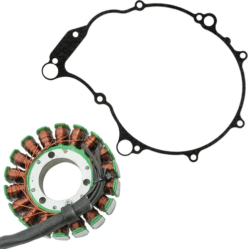 Miniatura 3 de Caltric Estator y junta compatibles con Yamaha Raptor 660R Yfm660R 2001 2002 2003 2004 2005 ATV Nuevo