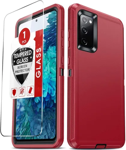 Miniatura 17 de LeYi Funda compatible con Samsung Galaxy S20 Ultra: funda resistente 3 en 1 para Samsung S20 Ultra, funda de grado militar a prueba de golpes
