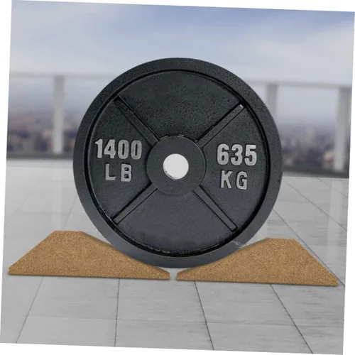 Miniatura 5 de Bloque de cuña para yoga, corcho, pantorrilla, antideslizante, rampa de fitness, prevención de lesiones, ejercicio de pierna inferior, tabla