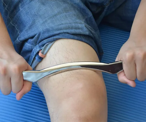 Miniatura 3 de Gua sha Tool gua sha Herramienta de acero inoxidable iastm herramienta de masaje Gussha herramienta de raspado muscular para terapia de tejidos