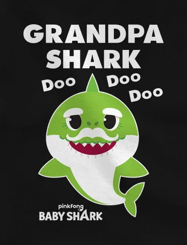 Miniatura 2 de Camiseta Grandpa Shark Doo Doo Doo Baby Shark Papa