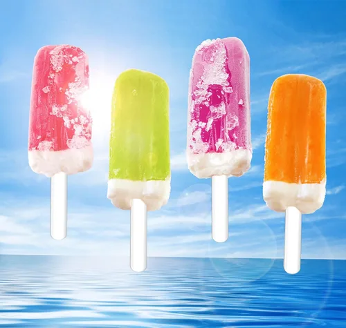 Miniatura 3 de ONLYKXY 100 unidades de palitos de caramelo transparentes de 4 pulgadas, mini palo de acrílico para tartas reutilizables, palitos de helado