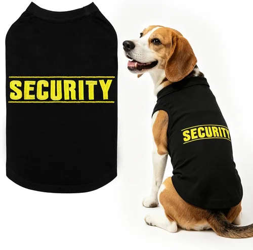 Miniatura 14 de BINGPET Camisas de Perro Policía, Camiseta de Perro Suave de Algodón, Traje Transpirable y Ligero para Perro Camiseta Sin Mangas Chaleco, Ropa