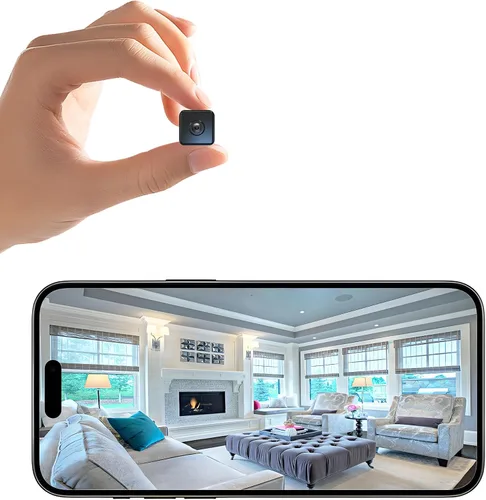Mini cámara inalámbrica de seguridad para el hogar, cámara para interiores y exteriores, cámara 1080P HD, pequeñas cámaras inteligentes con WiFi
