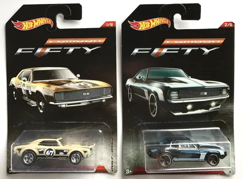 Miniatura 3 de Hot Wheels Camaro Fifty 1967 – Juego de 8 automóviles exclusivo de 2017