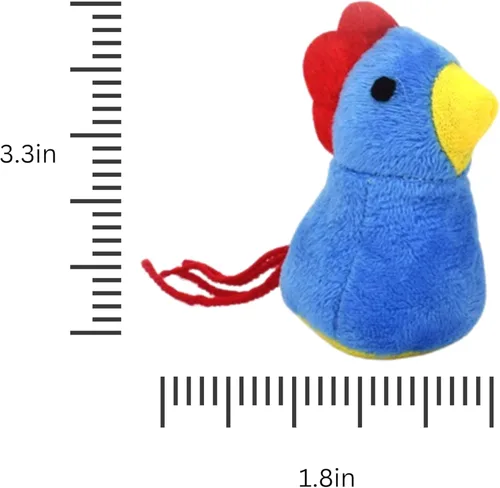 Miniatura 3 de Juguete para gatos con hierba gatera, paquete de 2 juguetes interactivos para masticar, juguetes para gatos de interior, ejercicio de gatito