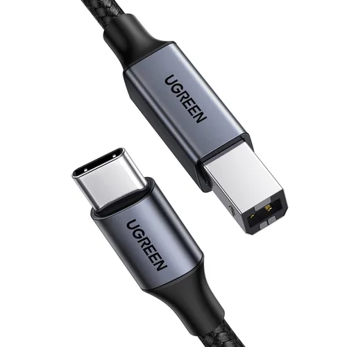 Miniatura 10 de UGREEN Cable de impresora USB C de 3 pies, cable USB B a C de nailon para MacBook Pro/Air, cable MIDI compatible con teclado MIDI, DAC, controlador