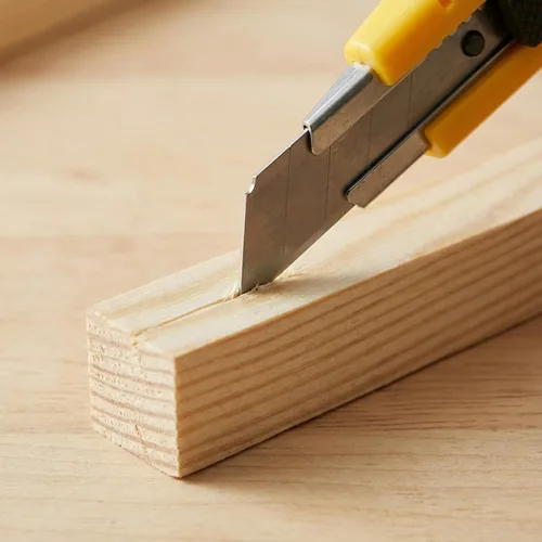 Miniatura 5 de Elsjoy Paquete de 50 varillas cuadradas de madera de 1/2 x 12 pulgadas, palos de madera de pino sin terminar para manualidades, proyectos