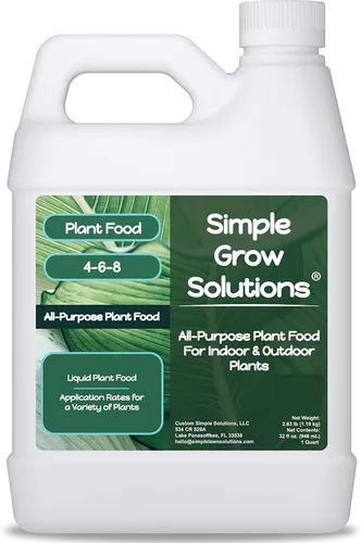 Alimento líquido para plantas para todo propósito, fertilizante para plantas de interior, fertilizante líquido para plantas de interior y huerto,