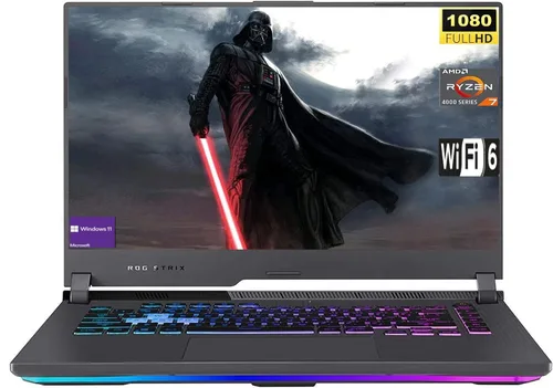 ASUS ROG Strix G15 - Laptop para juegos FHD de 15.6 pulgadas, NVIDIA GeForce RTX 3060, procesador AMD Ryzen 7 4800H, 16GB RAM 1TB SSD, teclado