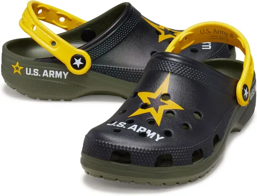 Miniatura 12 de Crocs Zuecos unisex para adultos, diseño clásico del Ejército de los Estados Unidos