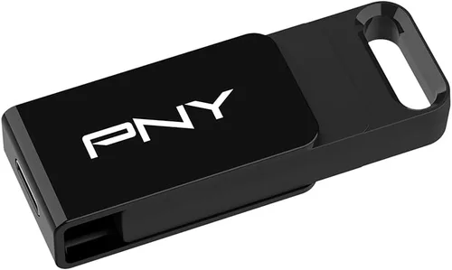 Miniatura 2 de PNY Elite Type-C - Unidad flash USB 3.2 de 256 GB, lectura de hasta 120 MB/s, escritura hasta 10 veces más rápida que USB 2.0, diseño confiable