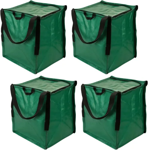 Miniatura 10 de DURASACK XL - Bolsas de almacenamiento resistentes con cremallera de 48 galones, color negro