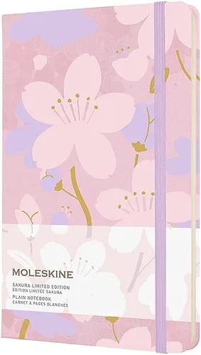 Miniatura 29 de Moleskine Edición Limitada Sakura - Cuaderno, tapa dura, grande (5 x 8.25 pulgadas), a rayas/con líneas, Caja de Coleccionista Premium Swan