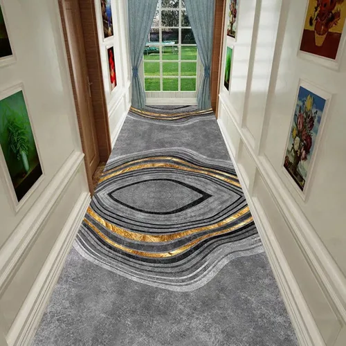 Miniatura 4 de Alfombra de pasillo de 39.4 in/4.9 ft/6.6 ft/8.2 ft/118.1 in/137.8 in/13.1 ft/16.4 ft/19.7 ft de largo para pasillo, pasillo, balcón, tapete