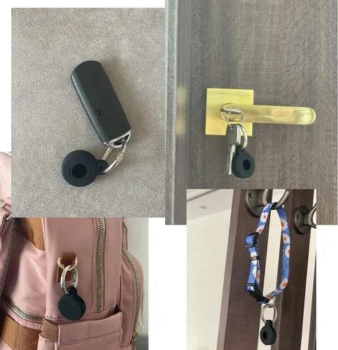Miniatura 6 de Funda para identificación de perro con adhesivo de azulejos 2022, funda para collar de gato, buscador de artículos para identificación de perro