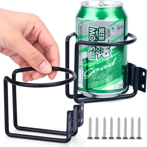 Miniatura 9 de 4 piezas Portavasos para Barco, Soportes Universales de Bebidas de Acero Inoxidable, Adecuados para Barco, Camión, Casa Rodante, Tractor, Columpio