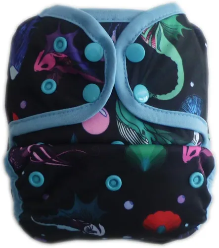 Miniatura 10 de JOBEBE Pañal de tela para bebé, reutilizable, lavable, ajustable