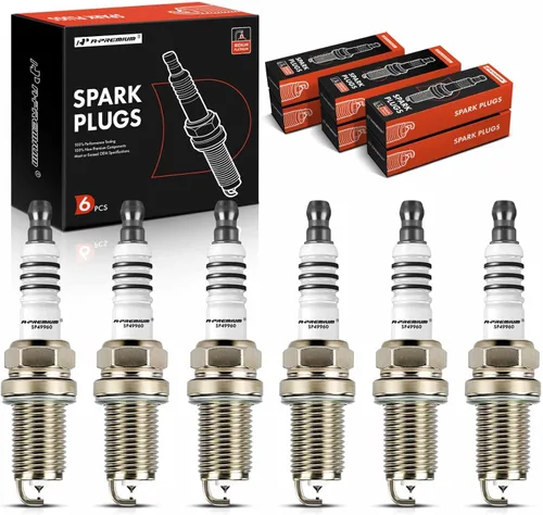 A-Premium Bujías iridio y platino compatibles con Lexus GS300 1994-1997, SC300 1992-1992/1994-1998 y Toyota Supra 1993-1997, 3.0L, paquete de 6
