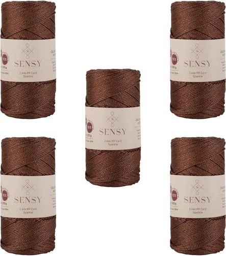 Miniatura 152 de Sensy Premium Cuerda de Poliéster de 2mm 251 Yardas Cuerda de Polipropileno 100% Cordón de Macramé 2mm Cordón para Bolsa de Ganchillo Cuerda