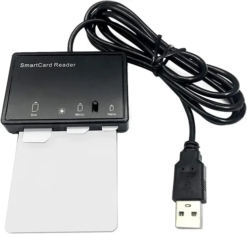 Miniatura 3 de Escritor de lector de tarjetas SIM en blanco + 3 tarjetas en blanco programables 5G NR ISIM para SA/NSA 3GPP R16 Volte+5G Java 4.2.5 Versión