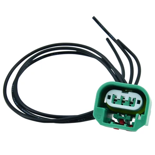 Miniatura 3 de Arnés de cableado para conector de faros delanteros de repuesto 68064997AA compatible con Dodge Chrysler Jeep, lámpara de circulación diurna, luz