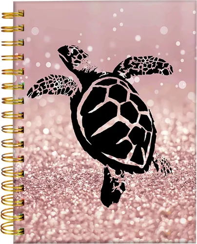Miniatura 11 de iampanda Cuaderno de diario en espiral, encuadernación fuerte de doble alambre con papel de primera calidad para niñas y mujeres, 60 hojas A5