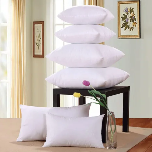 Miniatura 6 de Eforcase Inserto de almohadas de 18 x 18 pulgadas, insertos de almohada para sofá, silla, inserto cuadrado para fundas de almohada para fundas