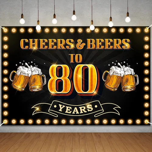 Miniatura 9 de Pancarta de texto «Cheers and Beers to 25 years Happy 25th Birthday» para hombres y mujeres, fotografía, cumpleaños, aniversario, fiesta