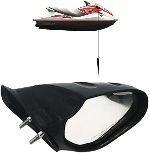 Miniatura 3 de WaveRunner VX Espejos compatibles con Yamaha 2010-2014 VX (Deluxe, Sport, Cruiser) VXR VXS/ 2015-2016 V1 Espejo para mano izquierda Cruiser Deluxe