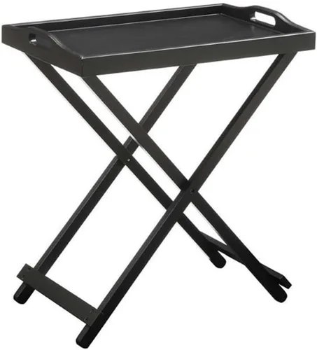 Miniatura 6 de Pemberly Row Mesa de bandeja plegable en gris