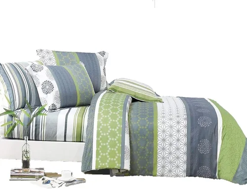 Miniatura 8 de Swanson Beddings Juego de ropa de cama de 2 piezas 100% algodón floral rosado: funda nórdica y una funda de almohada (individual)