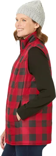 Miniatura 4 de Woman Within Chaleco acolchado de talla grande para mujer, Multi