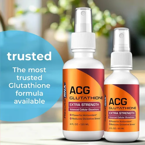 Miniatura 6 de Suplemento ACG Glutatión fuerza extra (Glutatión celular avanzado) de Results RNA, 2 onza