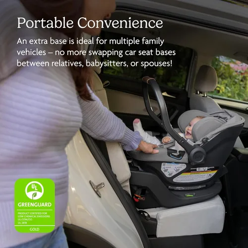 Miniatura 2 de UPPAbaby Extra Aria - Base de asiento de coche compatible con asientos de coche Aria Infantil/Instalación SmartSecure con pata de carga