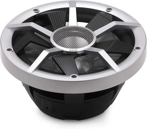 Miniatura 3 de Clarion CM3013WL Subwoofer marino de 12 pulgadas 300 W RMS Manejo de energía Bobinas de voz duales de 2 ohmios Iluminación RGB incorporada Incluye