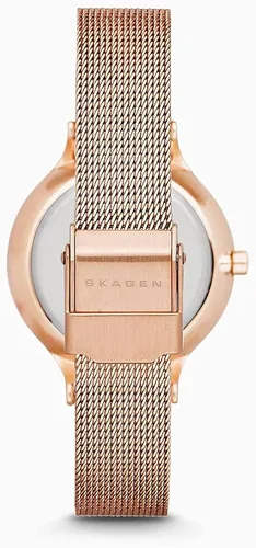 Miniatura 3 de Skagen Anita - Reloj casual de malla de acero de cuarzo para mujer