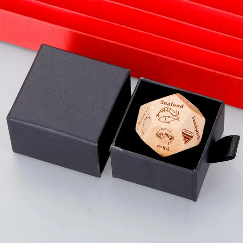 Miniatura 7 de VANLOVEMAC Regalos para mamá, esposa, hermana, para el día de la madre, regalos de papá para el día del padre, decisión de dados de comida, dados