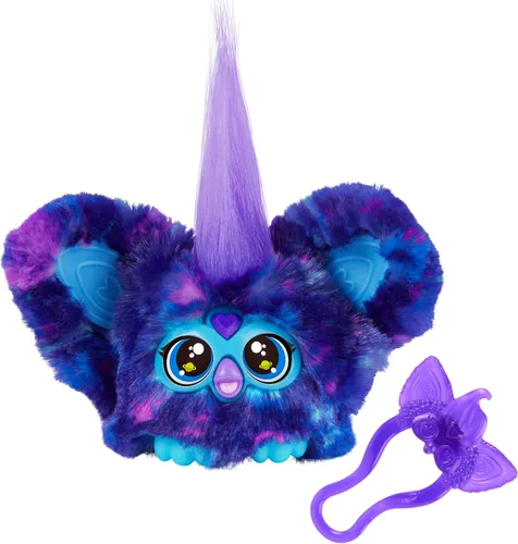 Miniatura 13 de Furby Furblets Dah-Tee Mini Friend, más de 45 sonidos, música country, solo habla furbish, juguetes de peluche electrónicos para niñas y niños