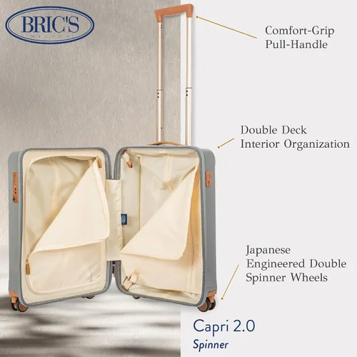 Miniatura 3 de Bric's Capri 2.0 21" Spinner, plateado, Capri 2.0 21" Spinner