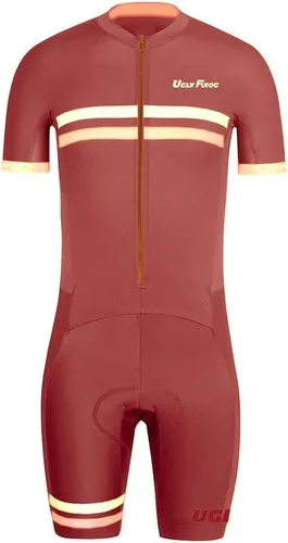 Miniatura 81 de UGLY FROG Traje de triatlón para hombre de manga corta Jersey de piernas cortas Skinsuit Tri Kit Ciclismo Skinsuit Team Bike Ropa
