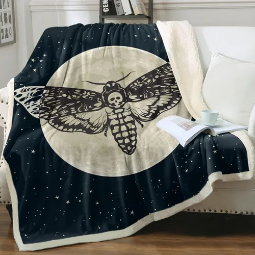 Miniatura 46 de Sleepwish Manta de forro polar de camuflaje verde para niños y niños, manta de sherpa de camuflaje marrón suave para sofá, silla, manta