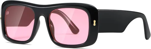 Miniatura 13 de kimorn Gafas de sol para mujeres y hombres, de moda, retro, de los años 90, vintage, Y2K, de gran tamaño, con marco cuadrado, sombras K1337