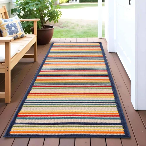 Miniatura 64 de SUPERIOR - Alfombra de interior y exterior, perfecta para patio, dormitorio, cocina, sala de estar, entrada, cuarto de juegos, guardería, cubierta