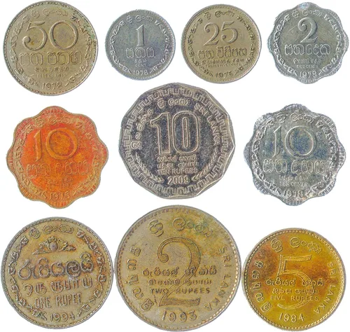 Miniatura 54 de Malta 10 Monedas Mixtas Moneda Maltesa Mils Céntimos Desde 1972