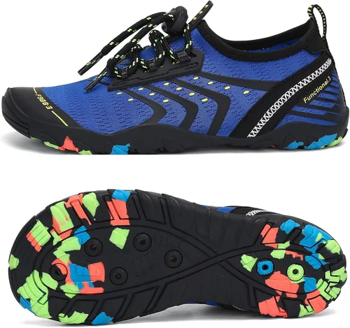 SAGUARO Kids Boys Girls Water Shoes Non-Slip Quick-Dry Barefoot Aqua Shoe Outdoor Sport Beach Swimming Surfing Diving