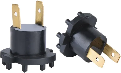 Miniatura 4 de Soporte de bombilla para faros delanteros, piezas de repuesto duraderas para automóviles, soporte de enchufe de bombilla de faro, paquete de 2
