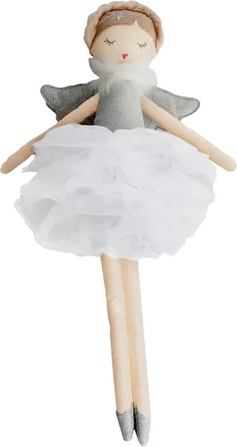 Miniatura 11 de MON AMI Muñeca de ángel de peluche de 15 pulgadas, muñeca de felpa suave y elegante para niñas pequeñas, uso como juguete o decoración de habitación